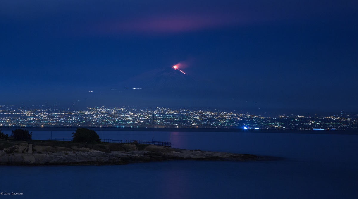 Etna seen from Brucoli
