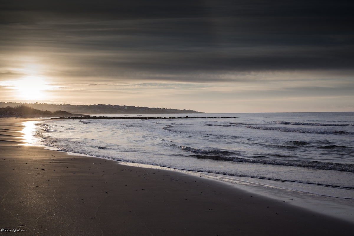 Sunrise in backlight
