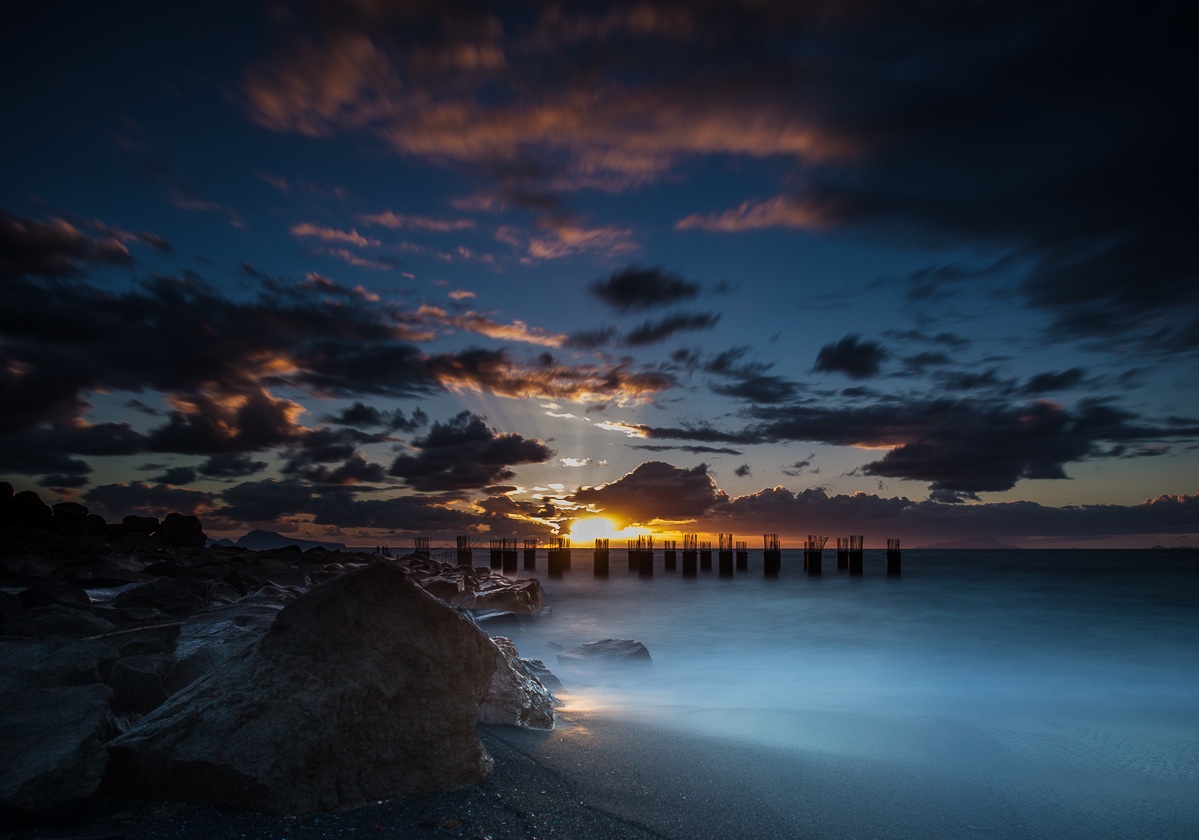 ... il tramonto dalla Salera