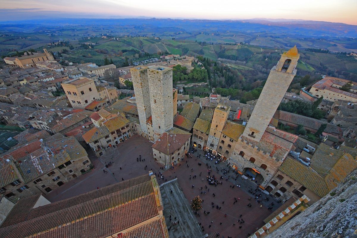 San Gimignano from above