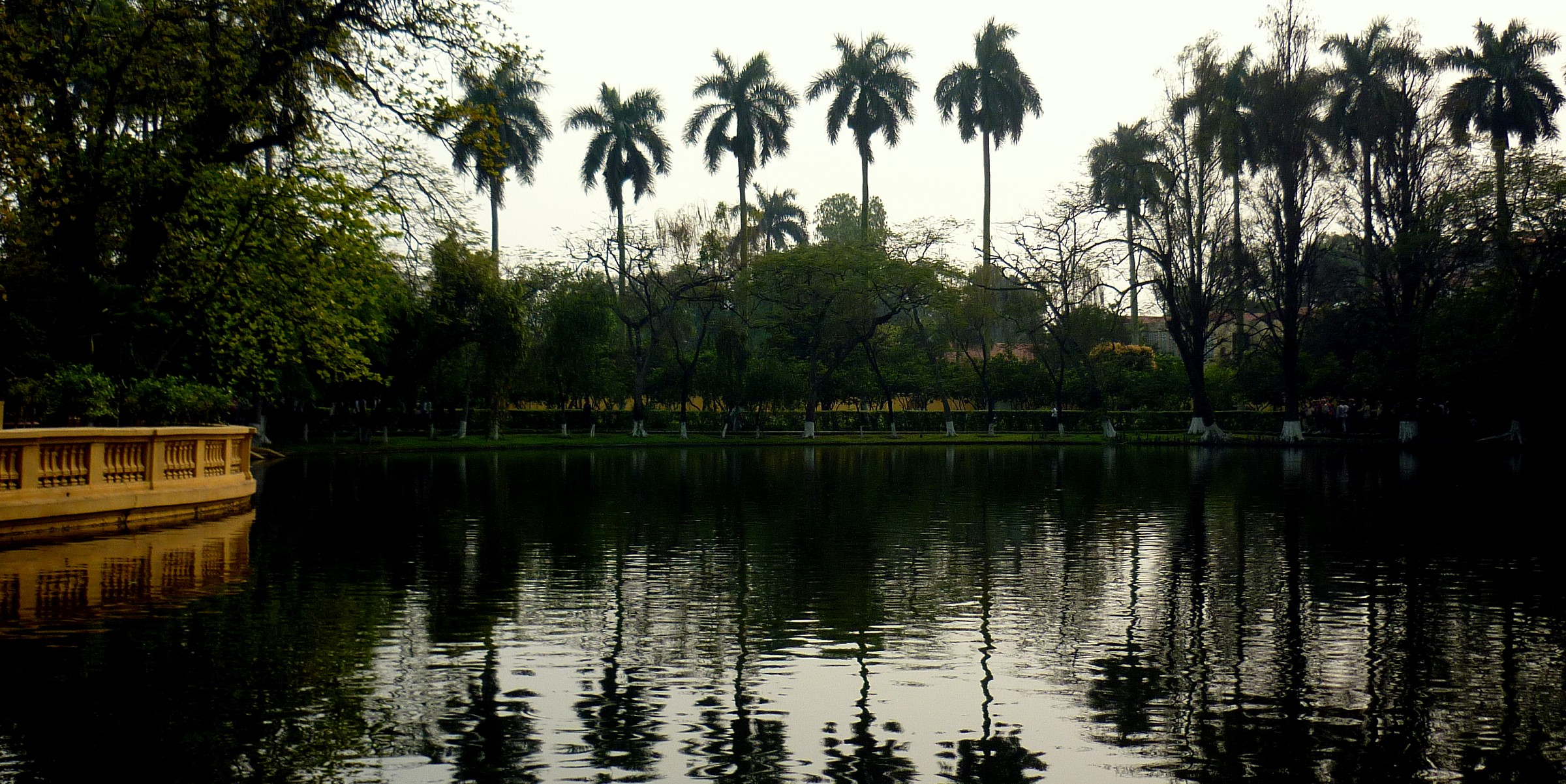 In the garden of Ho Chi Minh City