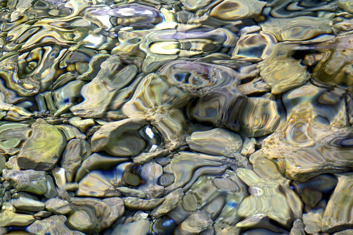 ciottoli in acqua- Croazia
