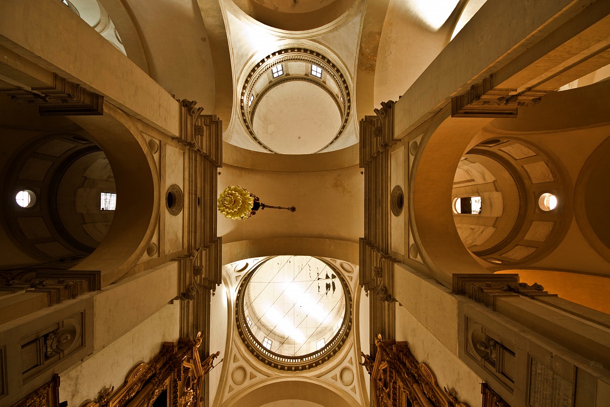 Basilica of St. Giustina, detail of ceiling