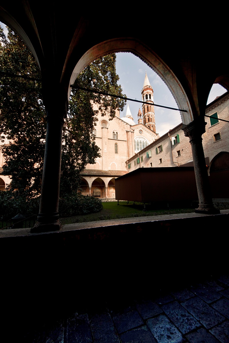 St. Anthony's Basilica, view from cloister
