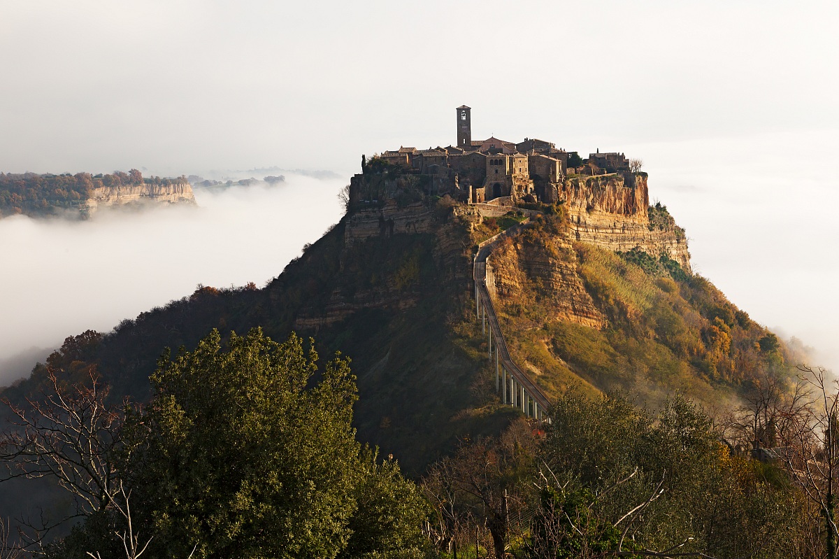 Civita di Bagnoregio dawn