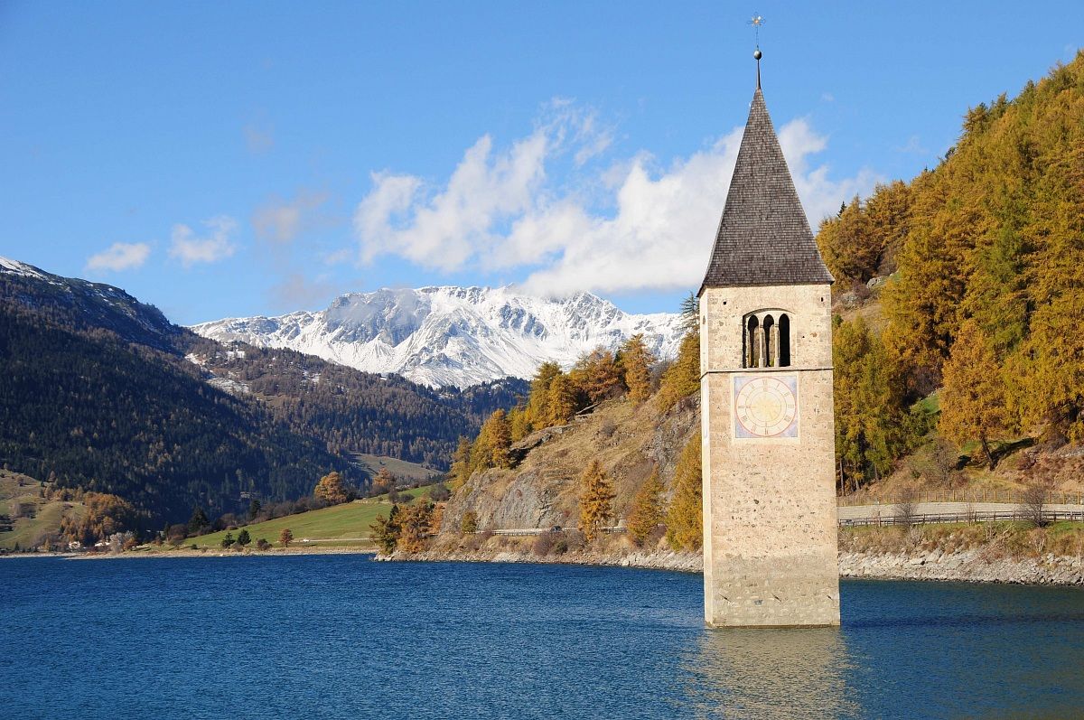 Belltower, Lago Resia, Alto Adige