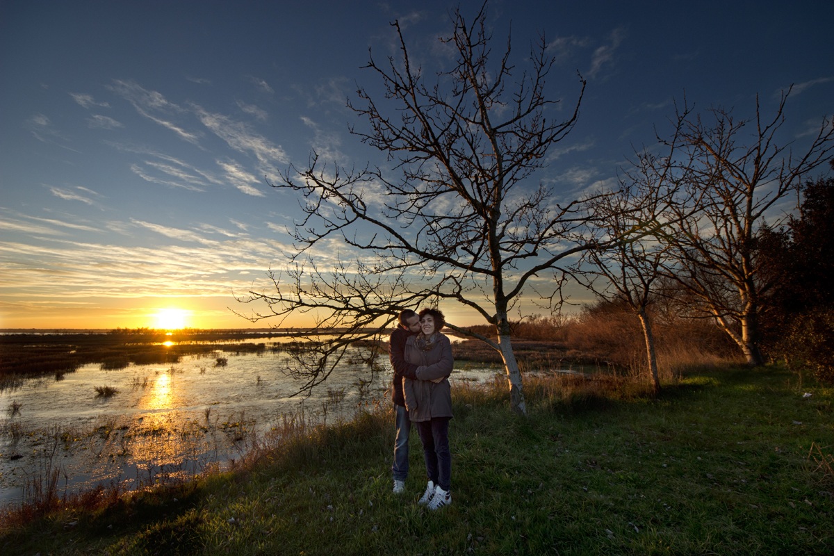 Ritratto al tramonto