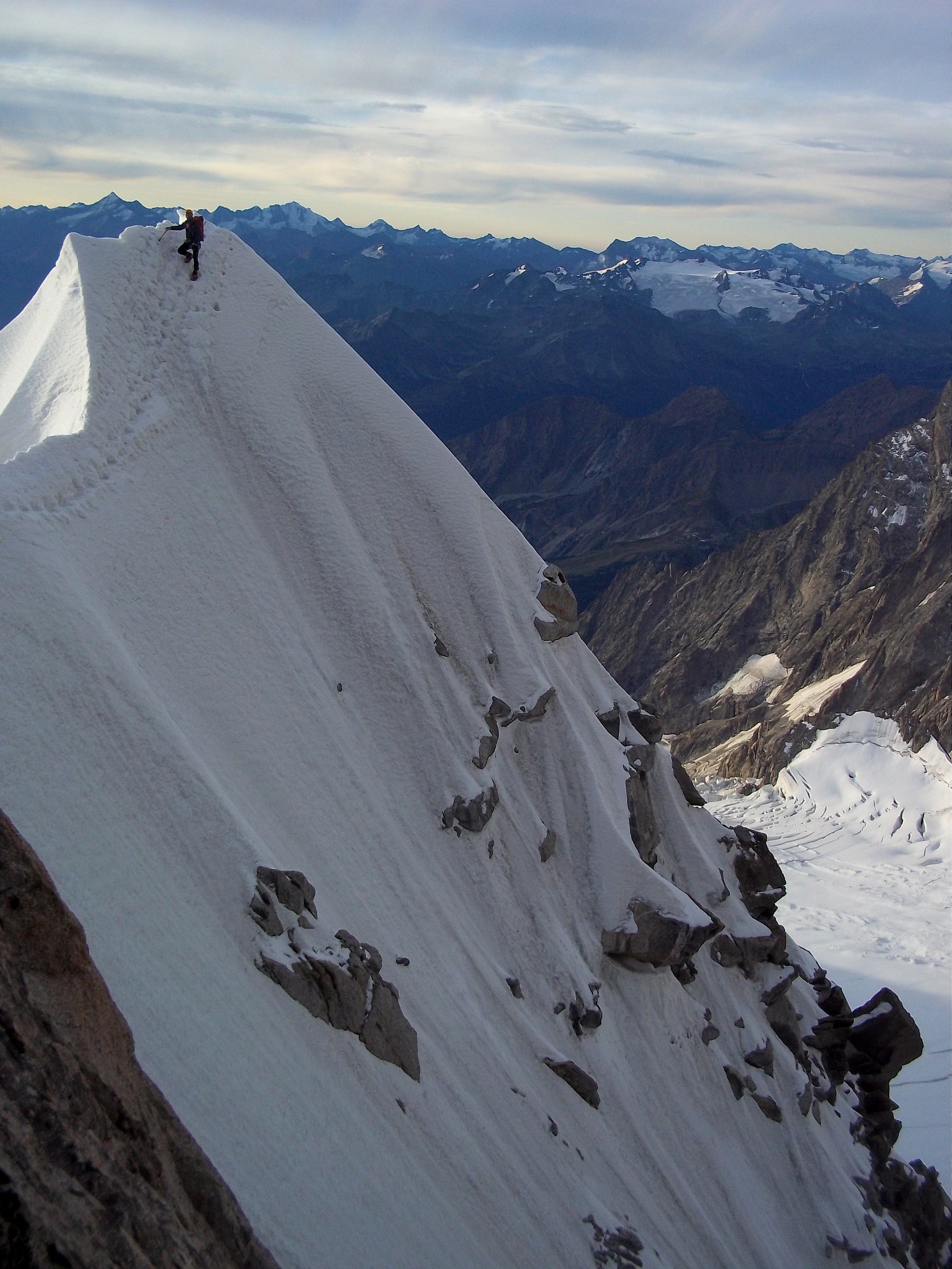Kuffner ridge _ Mont Maudit