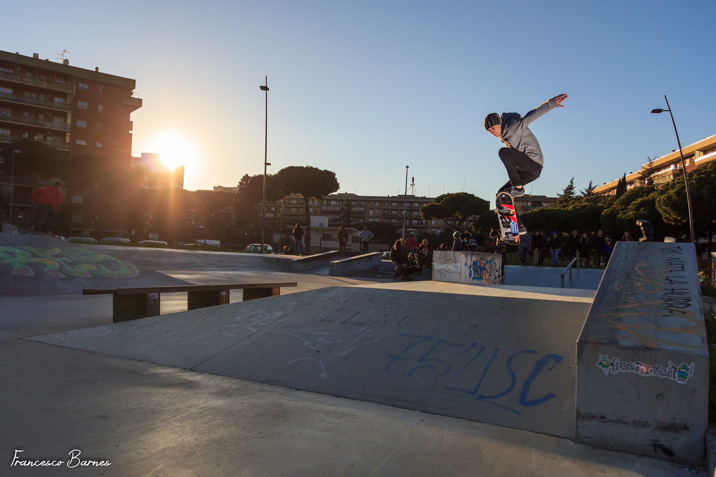 Skaters a Cinecittà