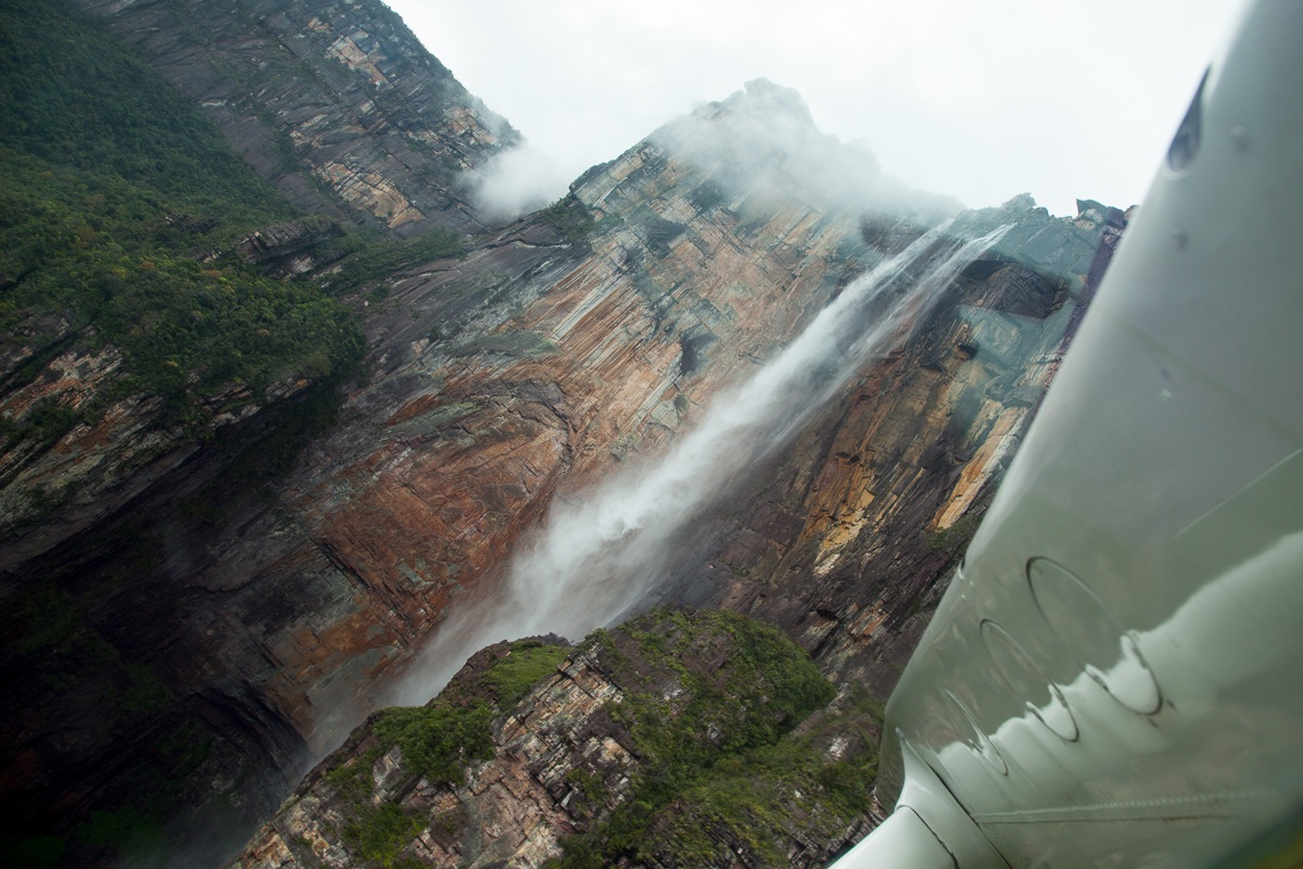 Angel Falls from the air