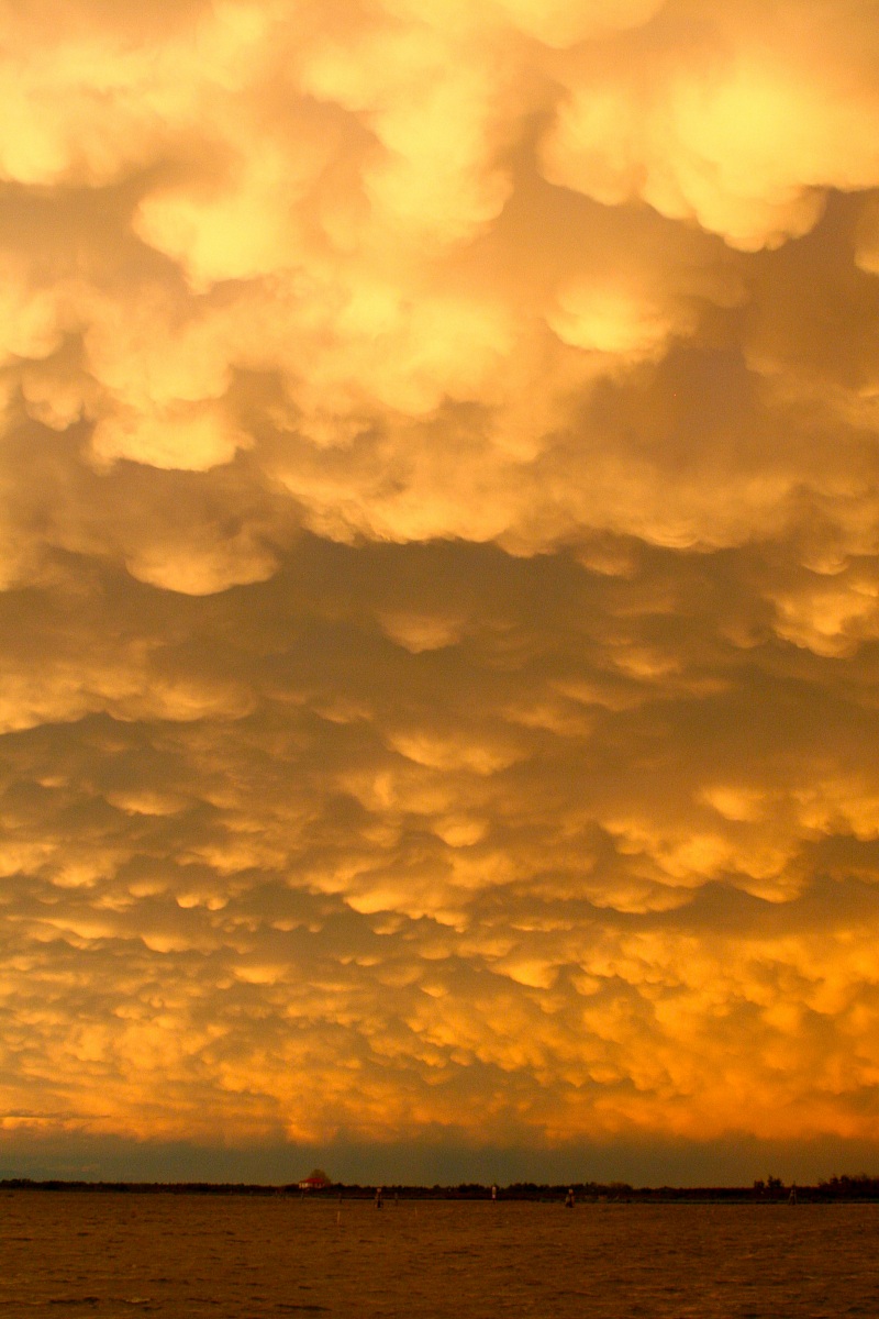 tempesta in arrivo - laguna di Venezia