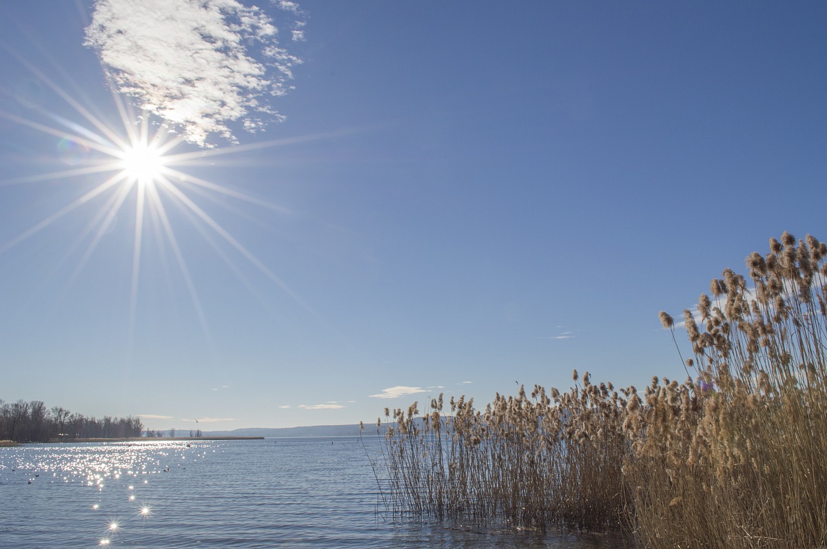Angera, Long-Lake with Canneto