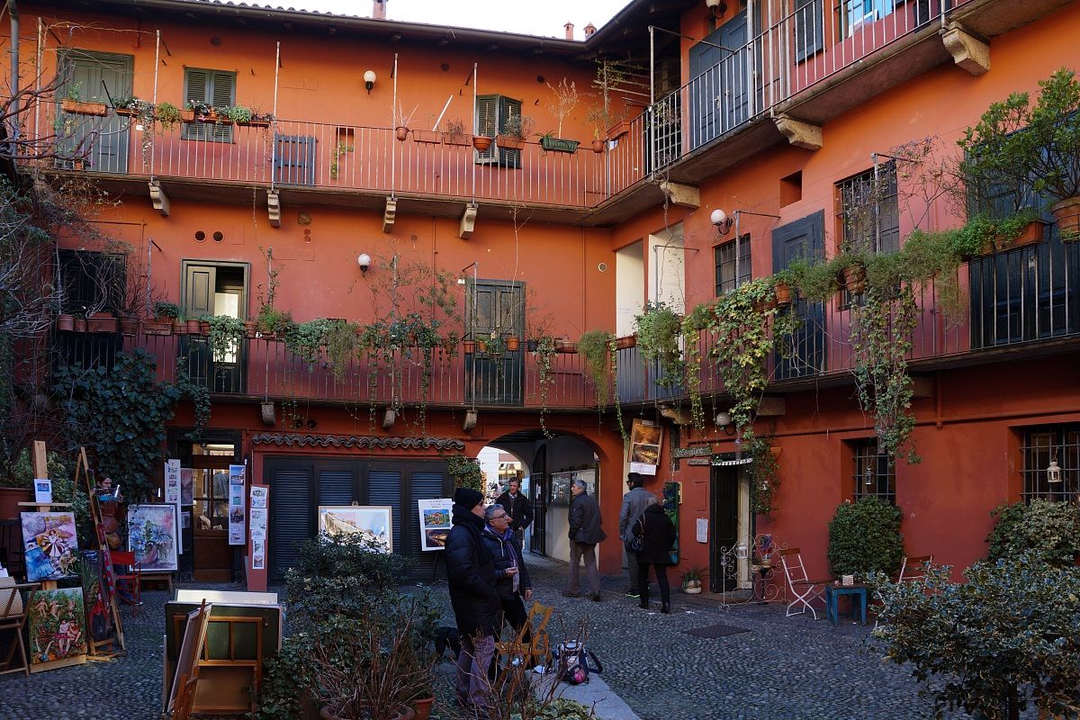 Cortili della vecchia Milano "Navigli"