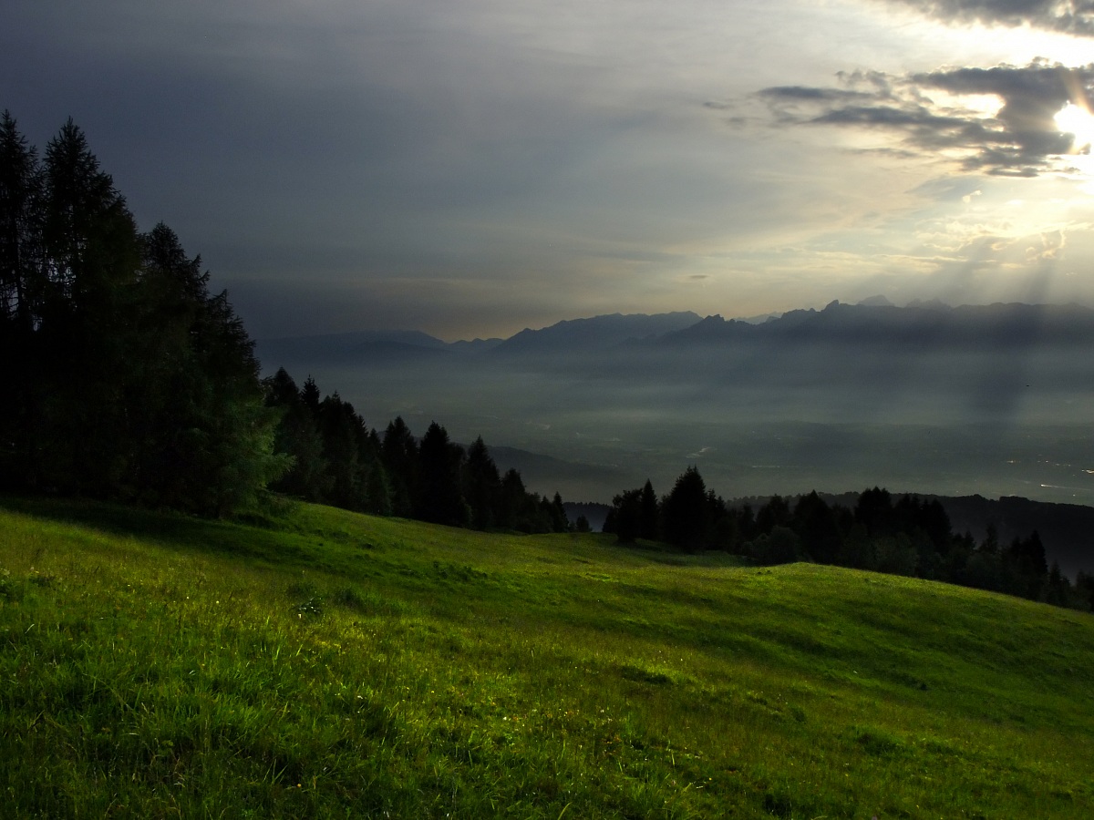 La valle verso ovest