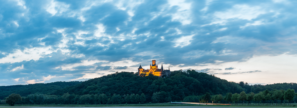 Panorama Schloss Marienburg