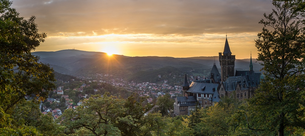 Wernigeroder Schlosspanorama