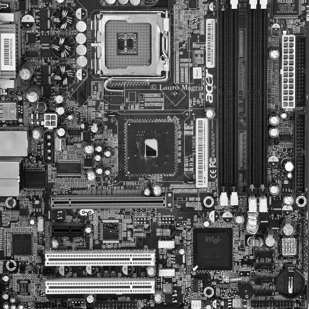 Metropolis in B&N : Ripresa aerea