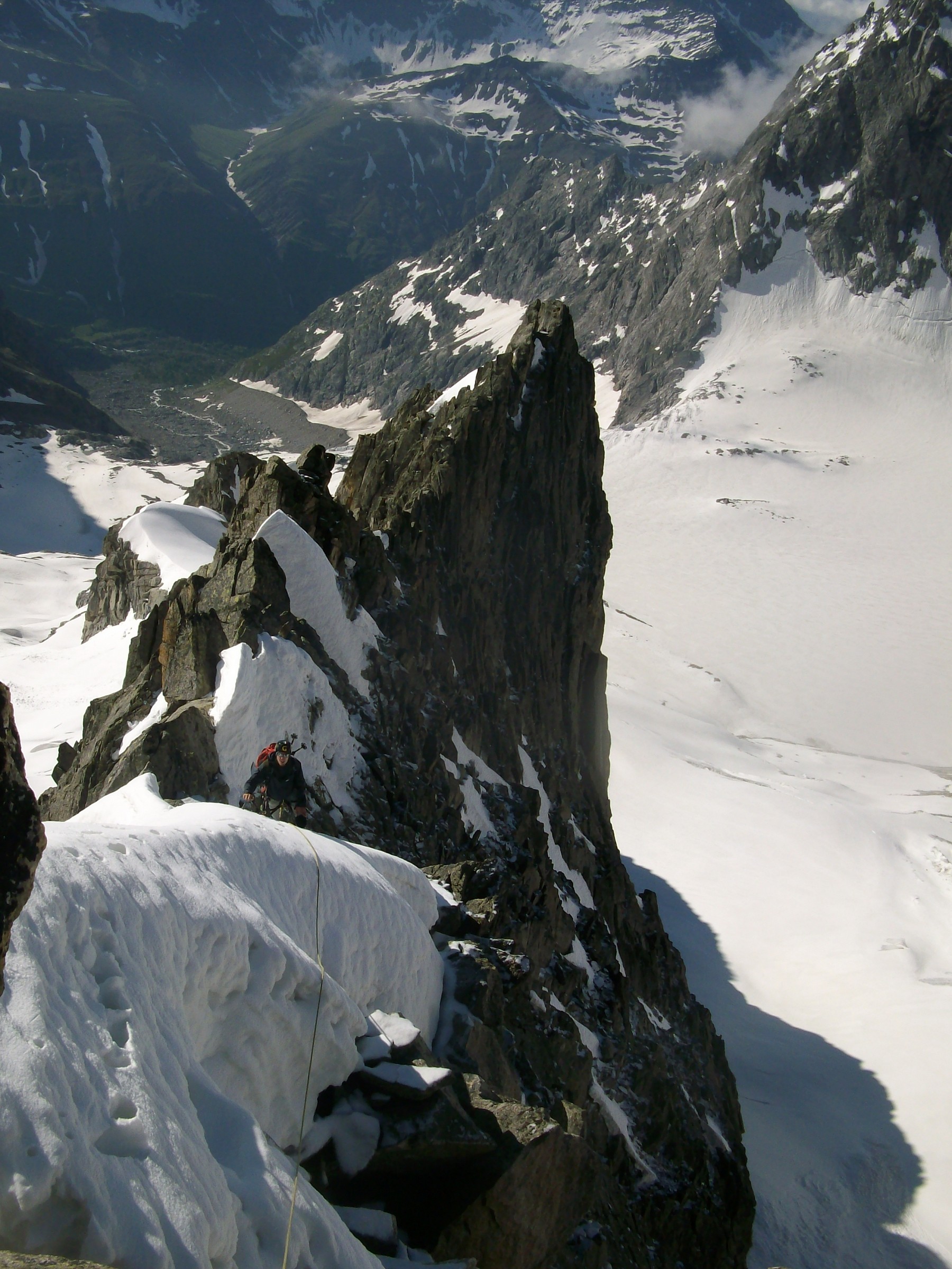 Aiguille Savoie _ cresta Preuss