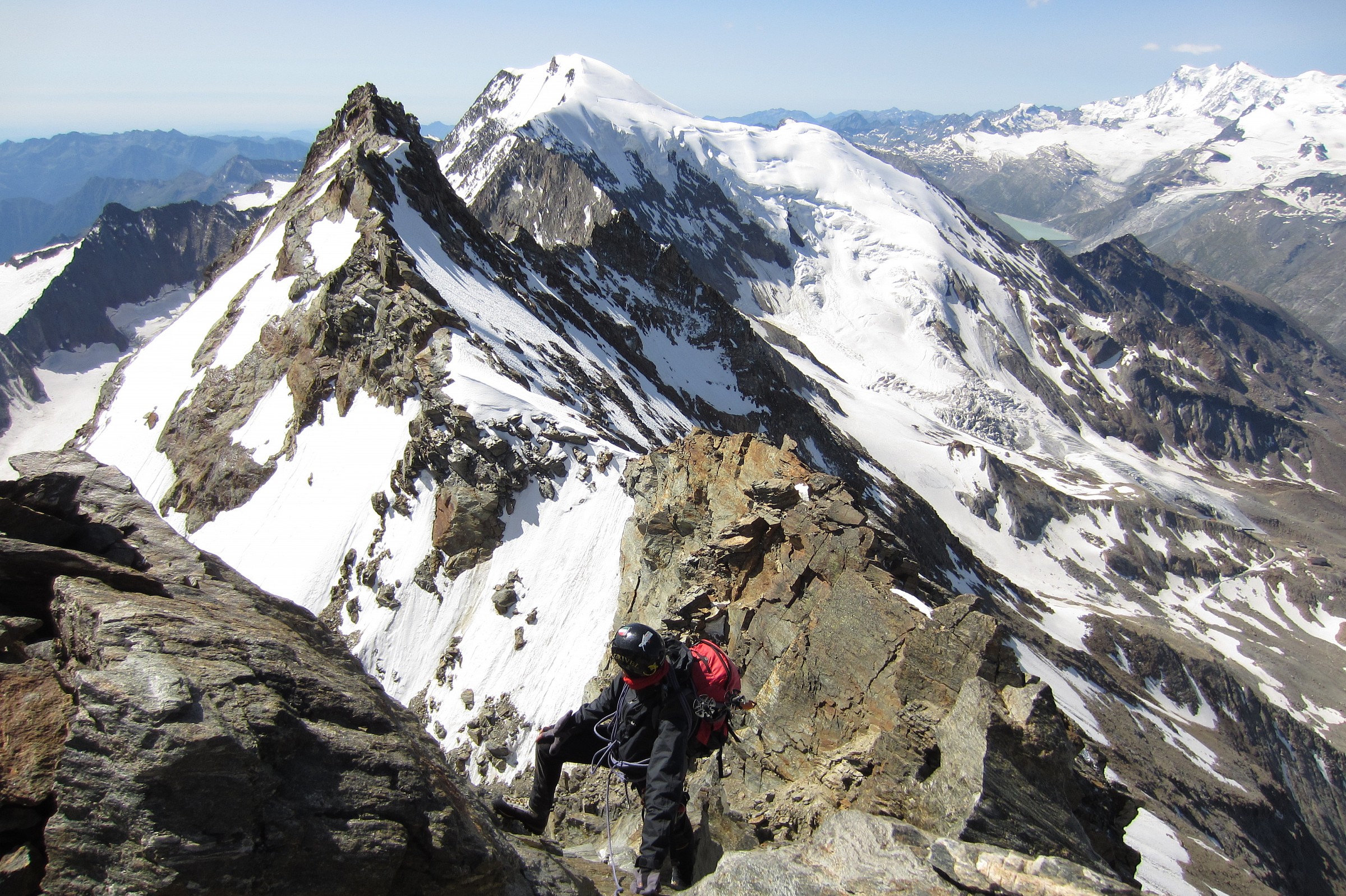 Lagginhorn _ cresta Sud