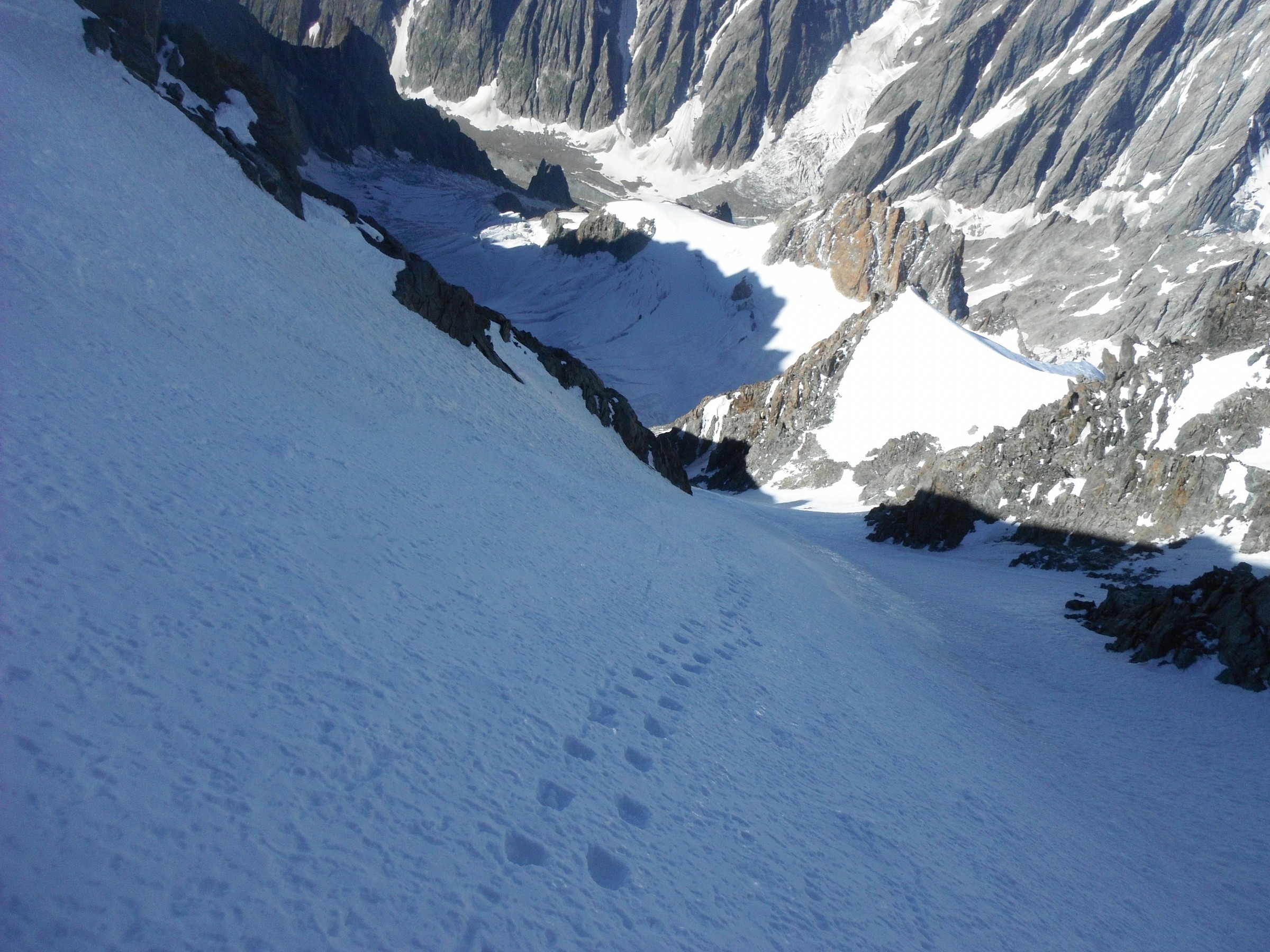 Saudan Couloir _ western side of Mont Blanc