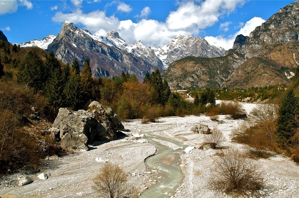 uno scorcio della Valcellina