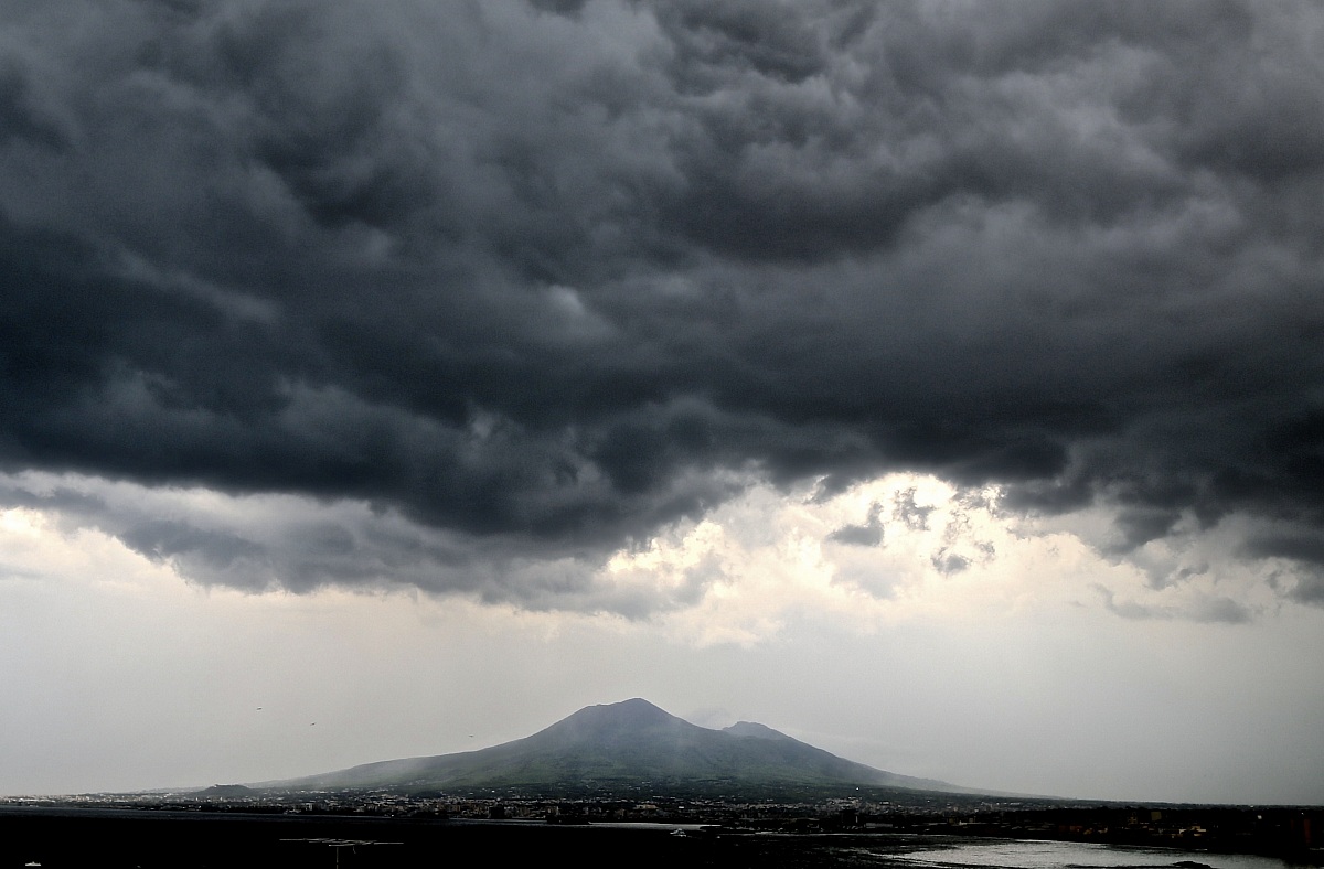 Clouds and Vesuvio