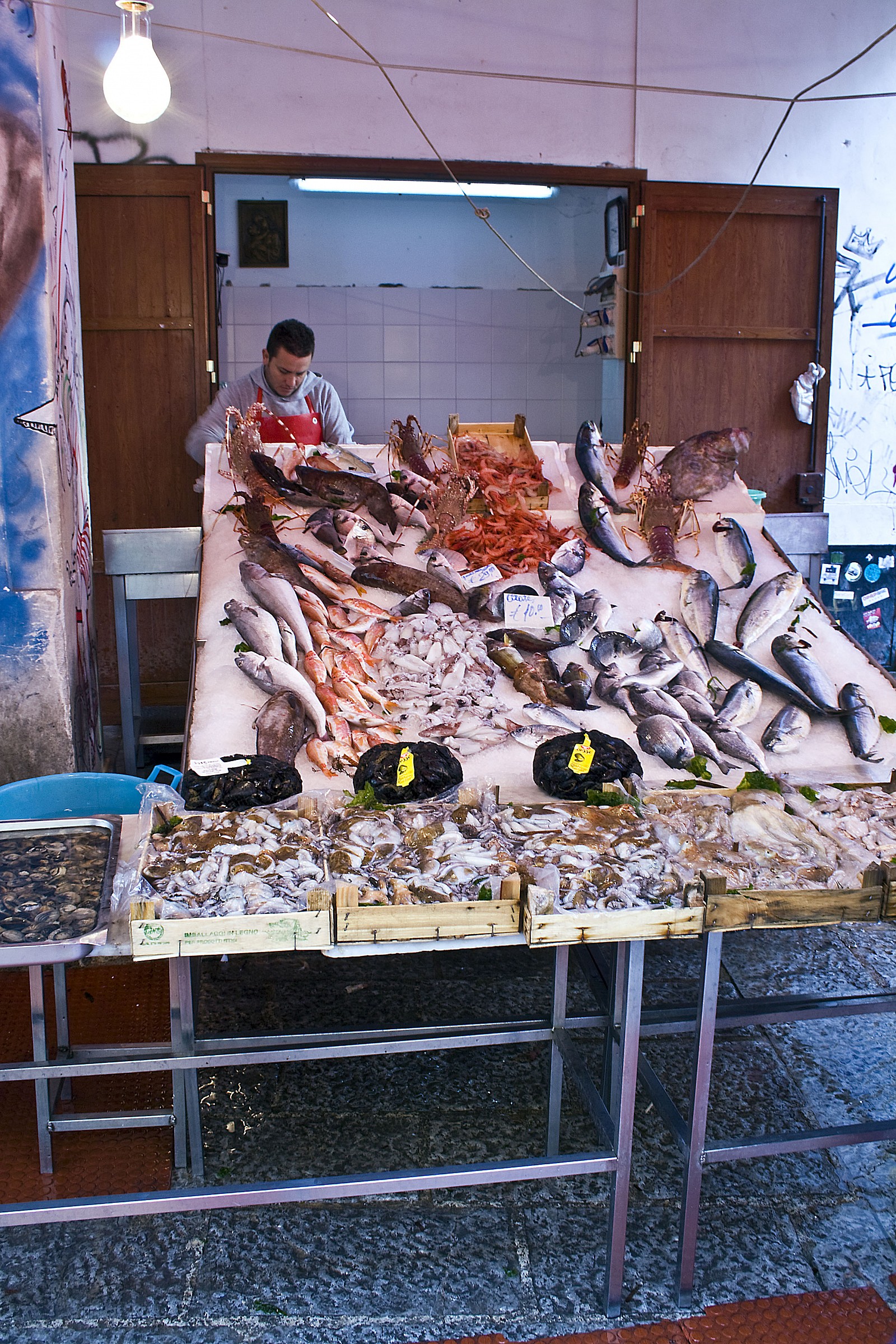 Fish stall
