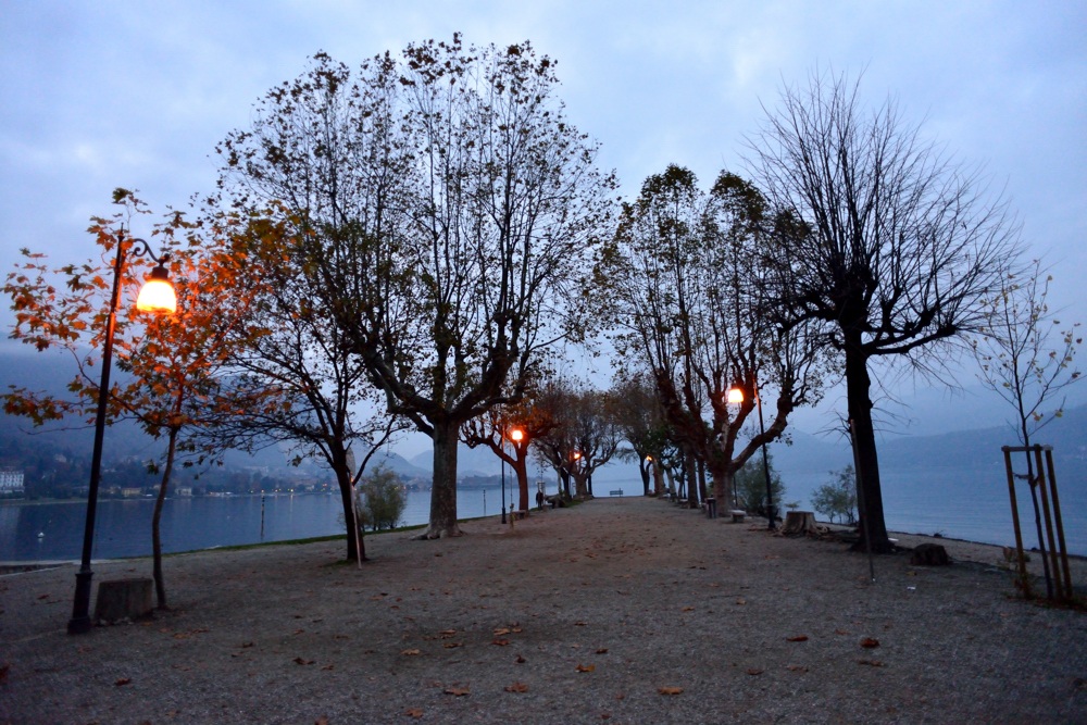 isole borromeo al tramonto