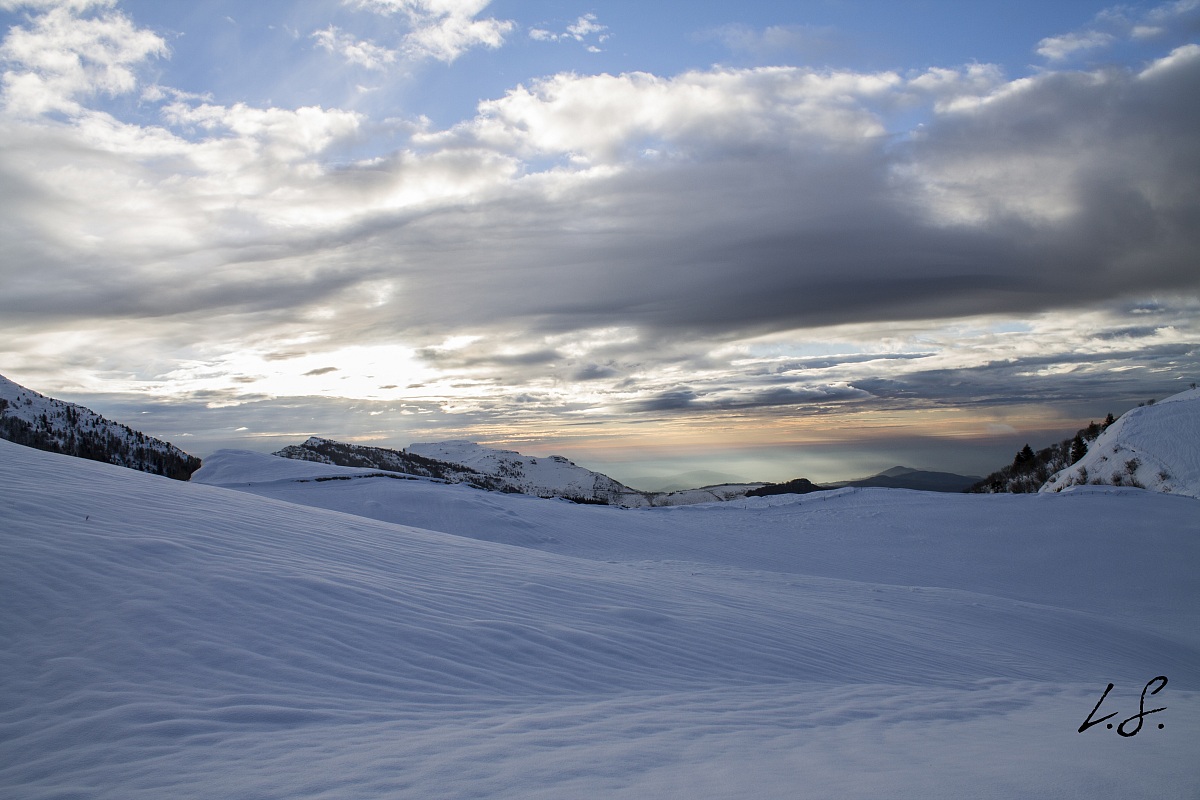 tra neve e nuvole