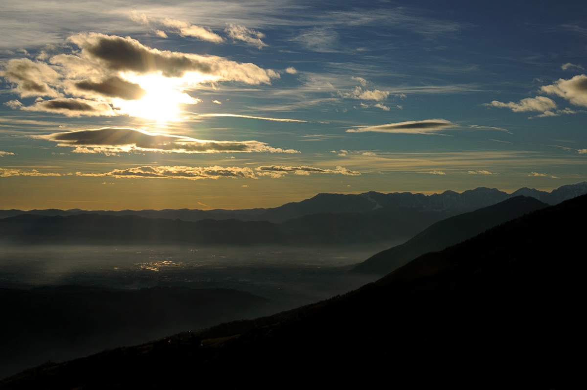 Verso il tramonto...