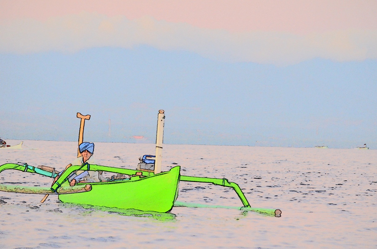 una foto che sembra un dipinto