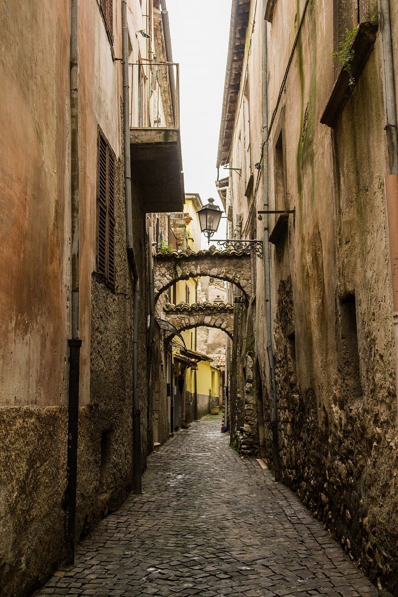 The alleys of Alatri