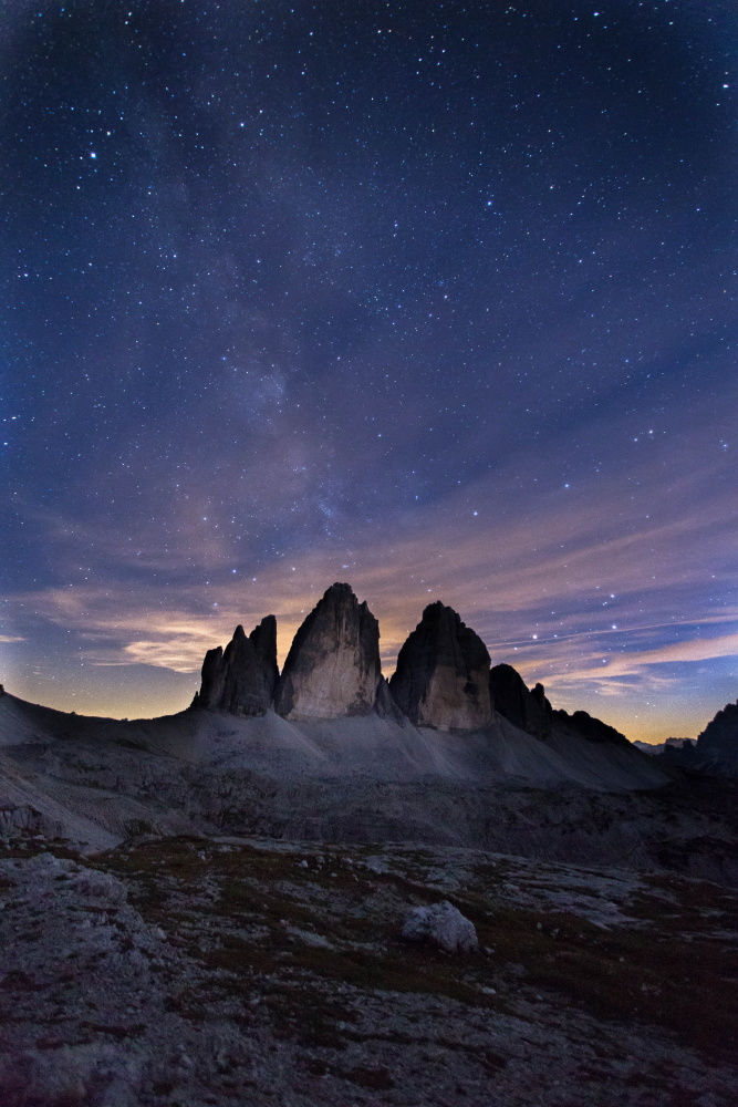 Di notte alle Tre Cime