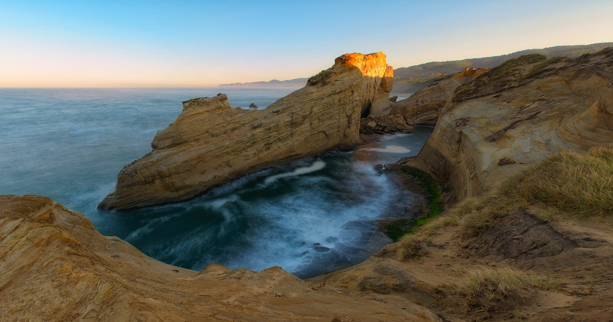 Cape Kiwanda, 5xvertical pano