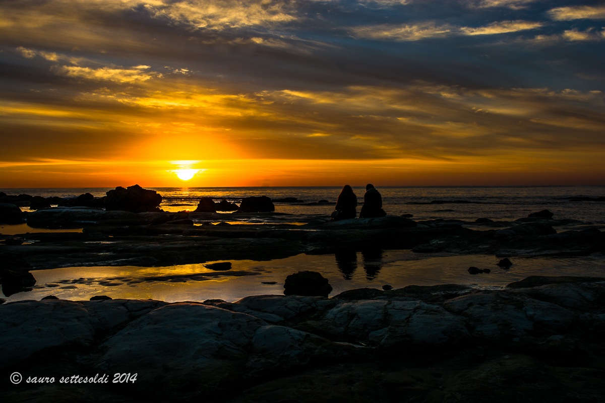 Tramonto Scalinata dei Turchi Sicilia