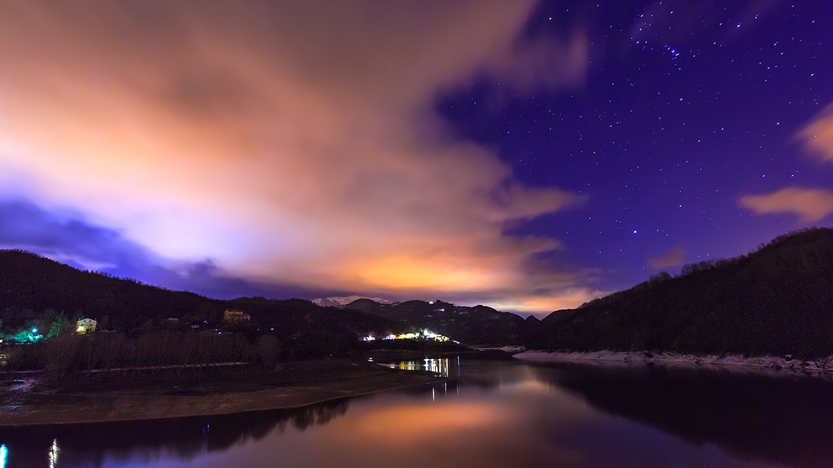 The Salto go at night, Rieti