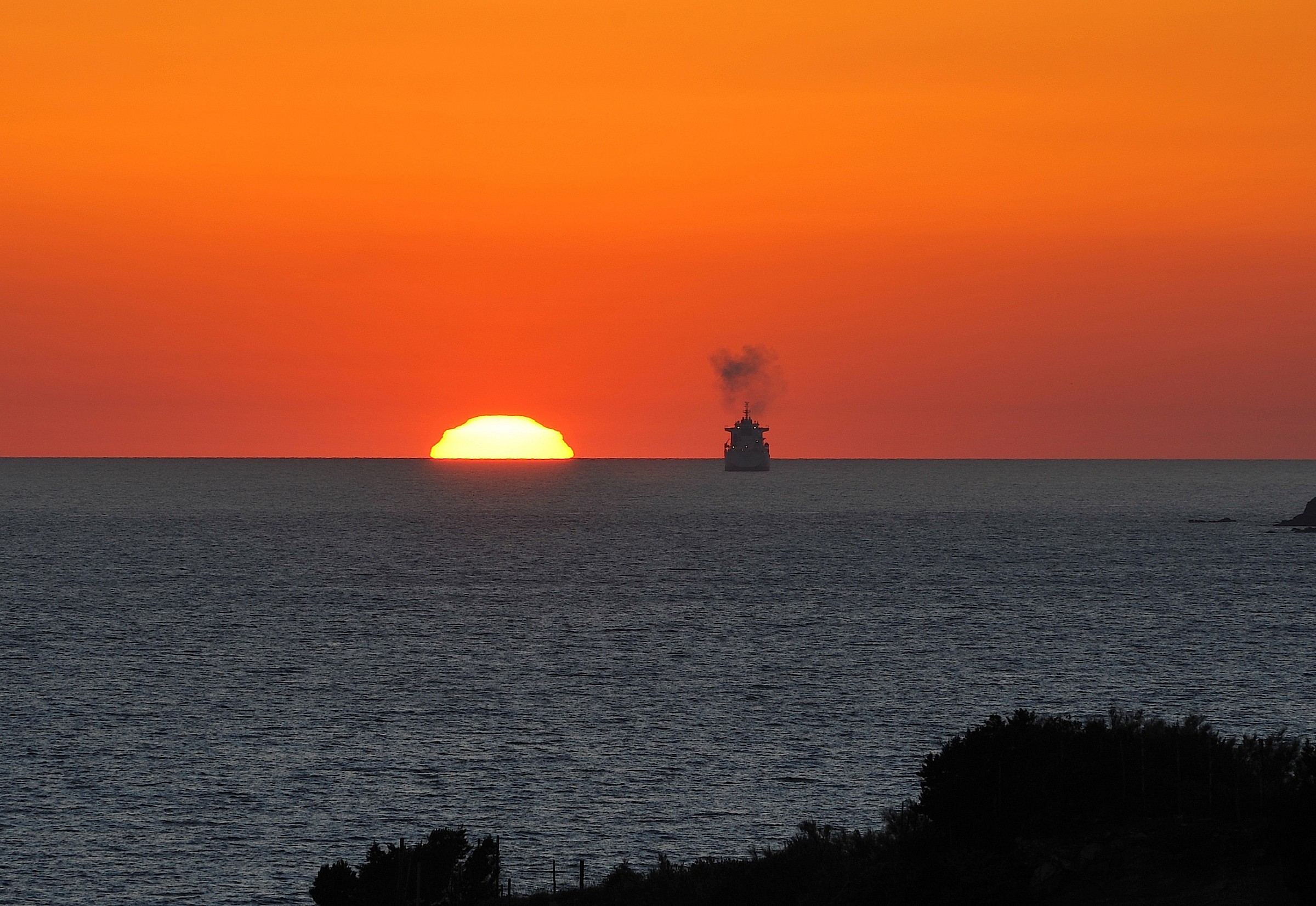 Tramonto sul Tirreno