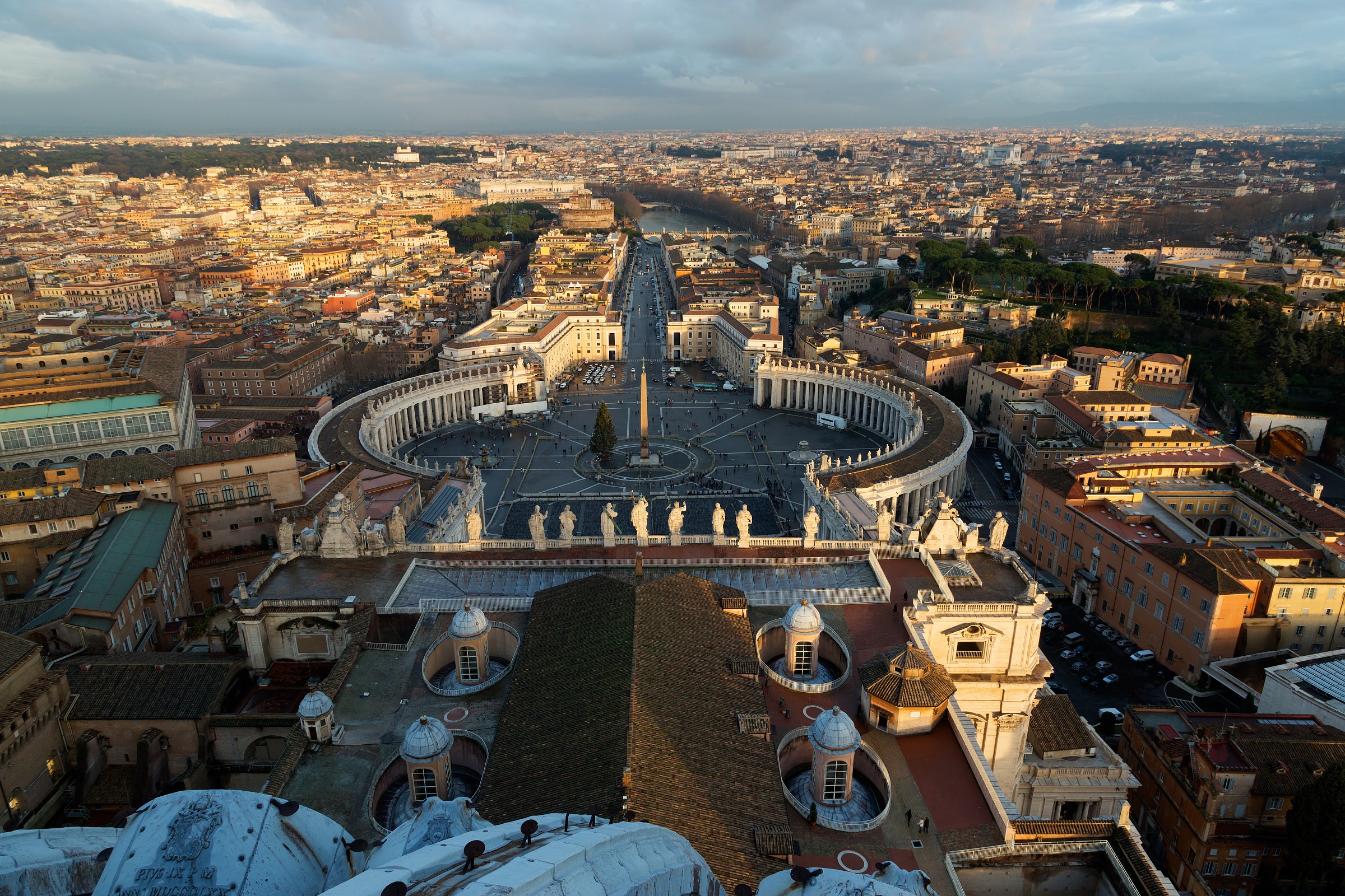 Last rays of the Eternal City