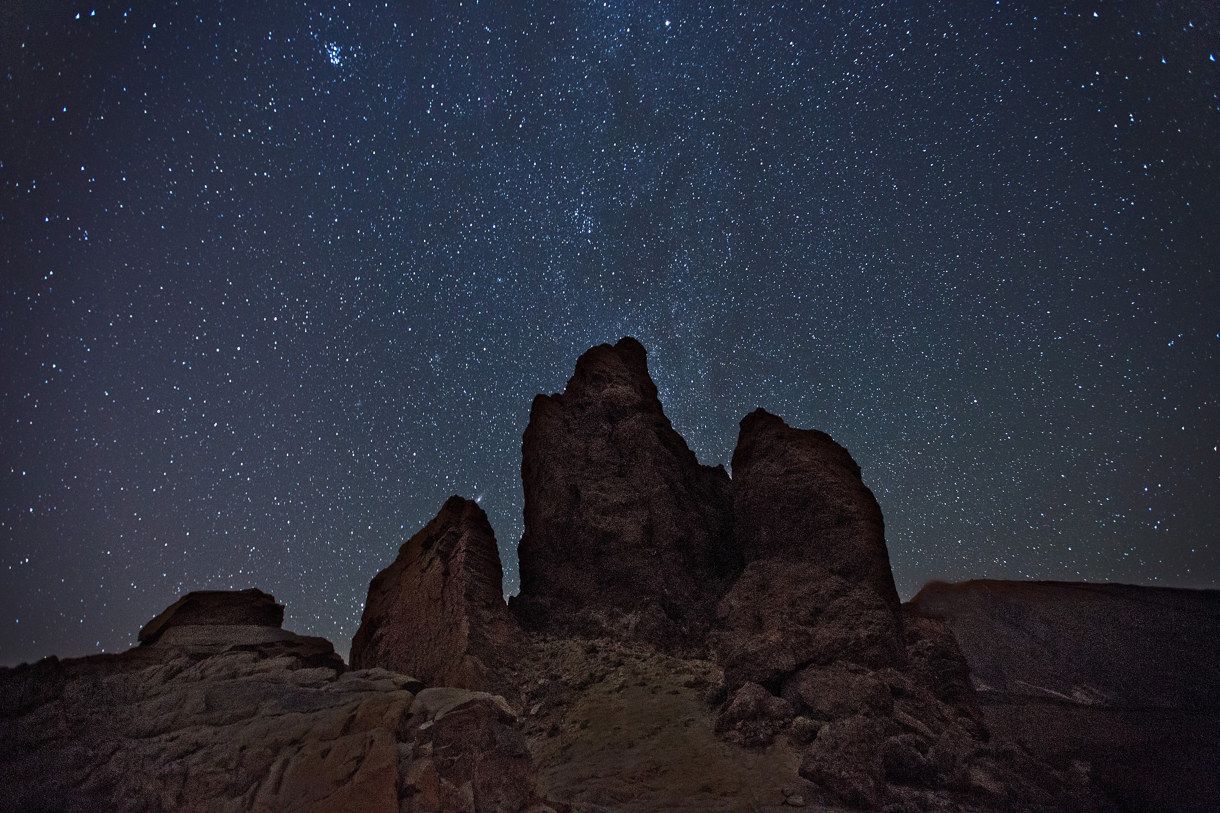 rocks on the volcano tenerife