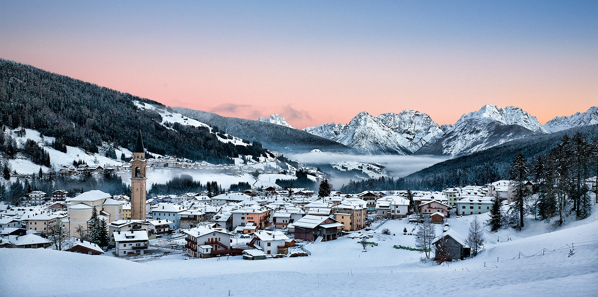 Padola dopo il tramonto