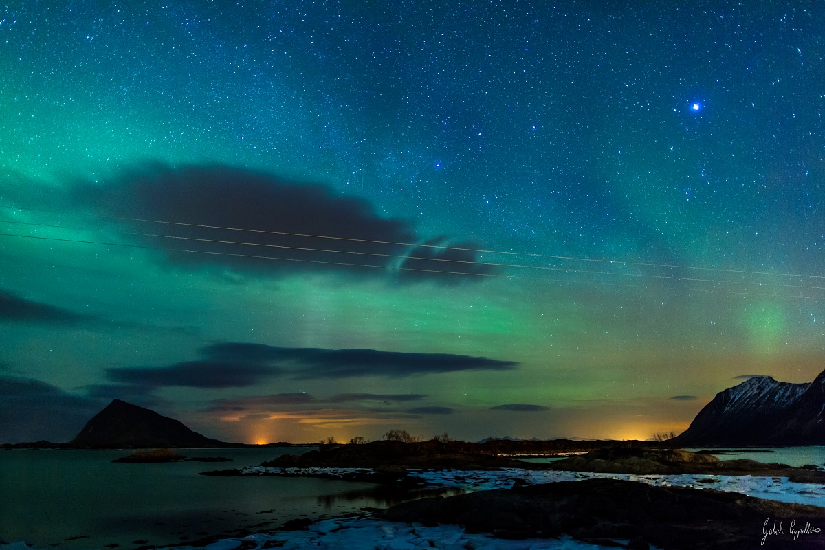 Sinfonia di colori su corde dorate