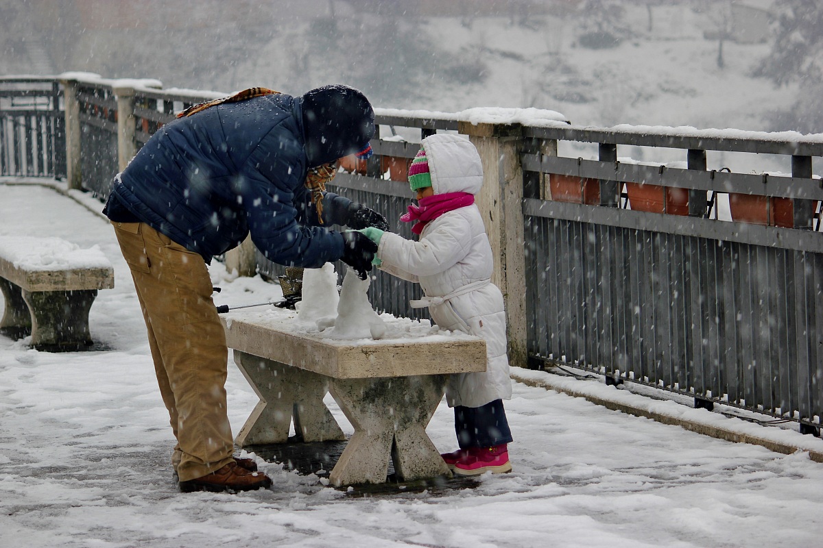 La poesia della neve...