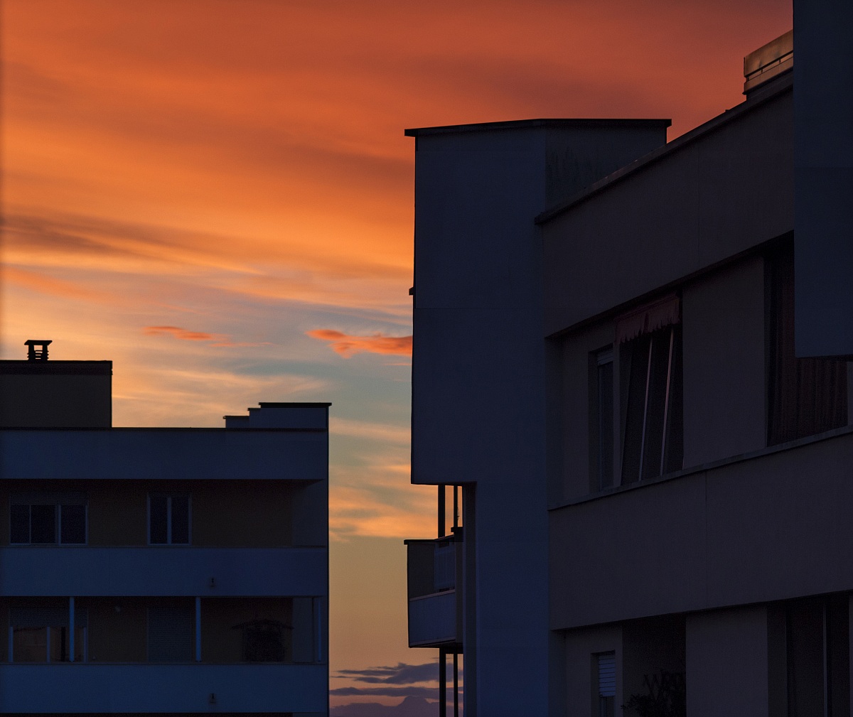 Tramonto sul carcere