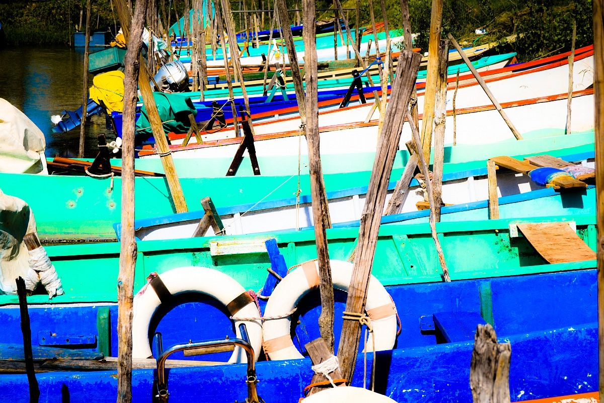 Barche sul trasimeno