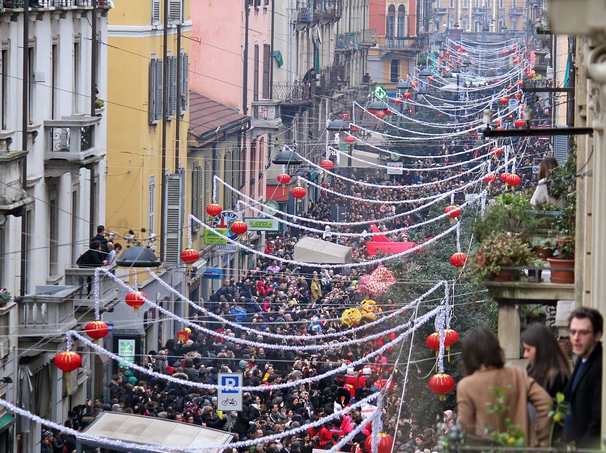 Via Sarpi anno del Cavallo 2014