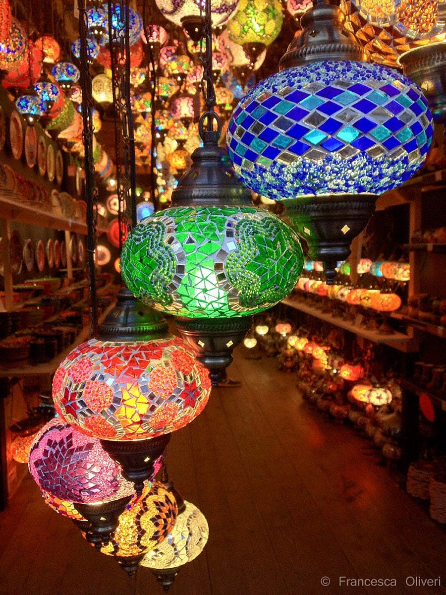 Turkish lamps in Camden Town