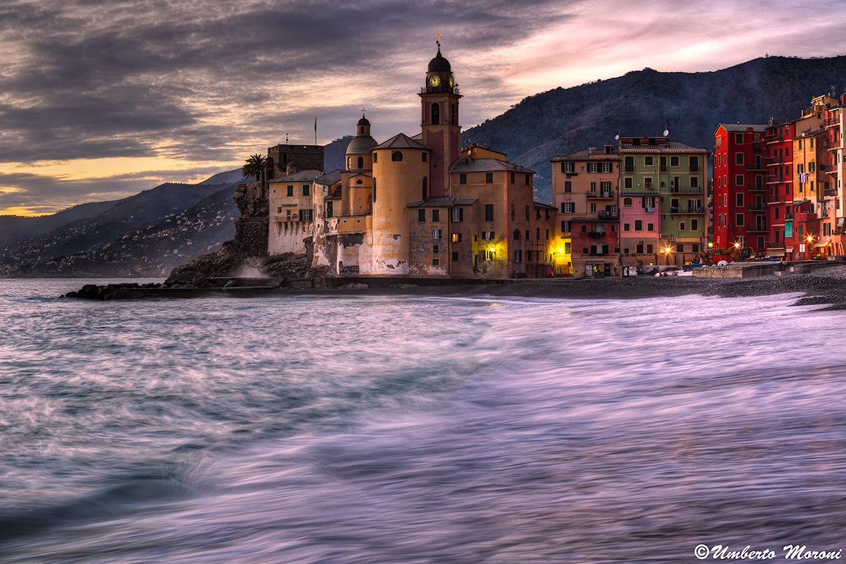 Camogli in the evening