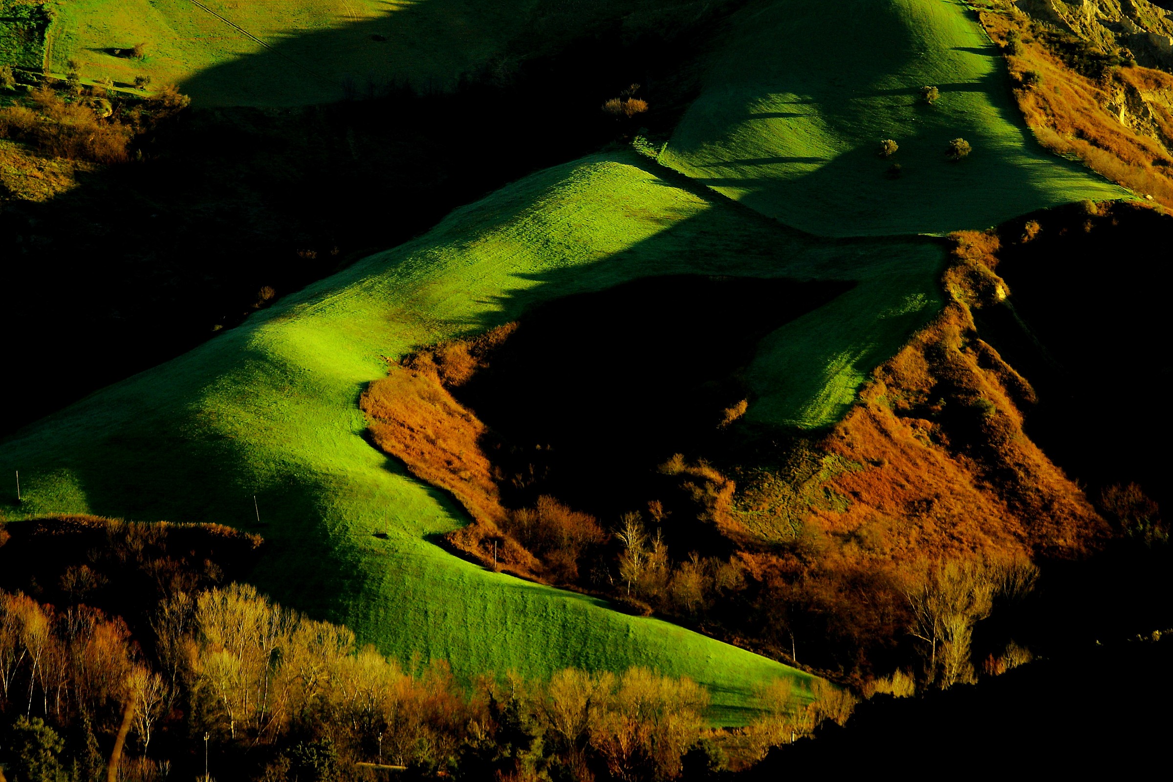 La primavera avanza, l'inverno resiste.
