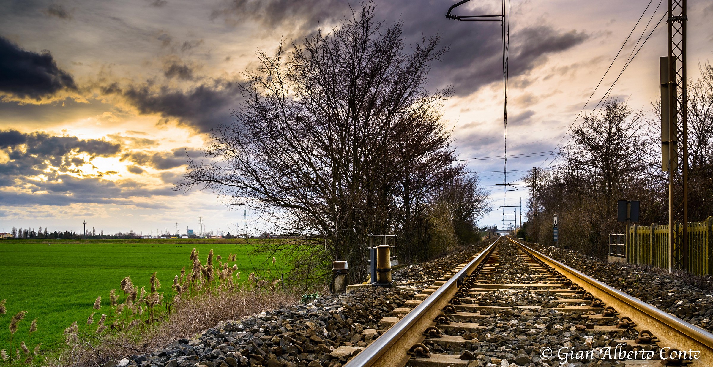 Verso sera,pronti per partire verso il mondo dei sogni.