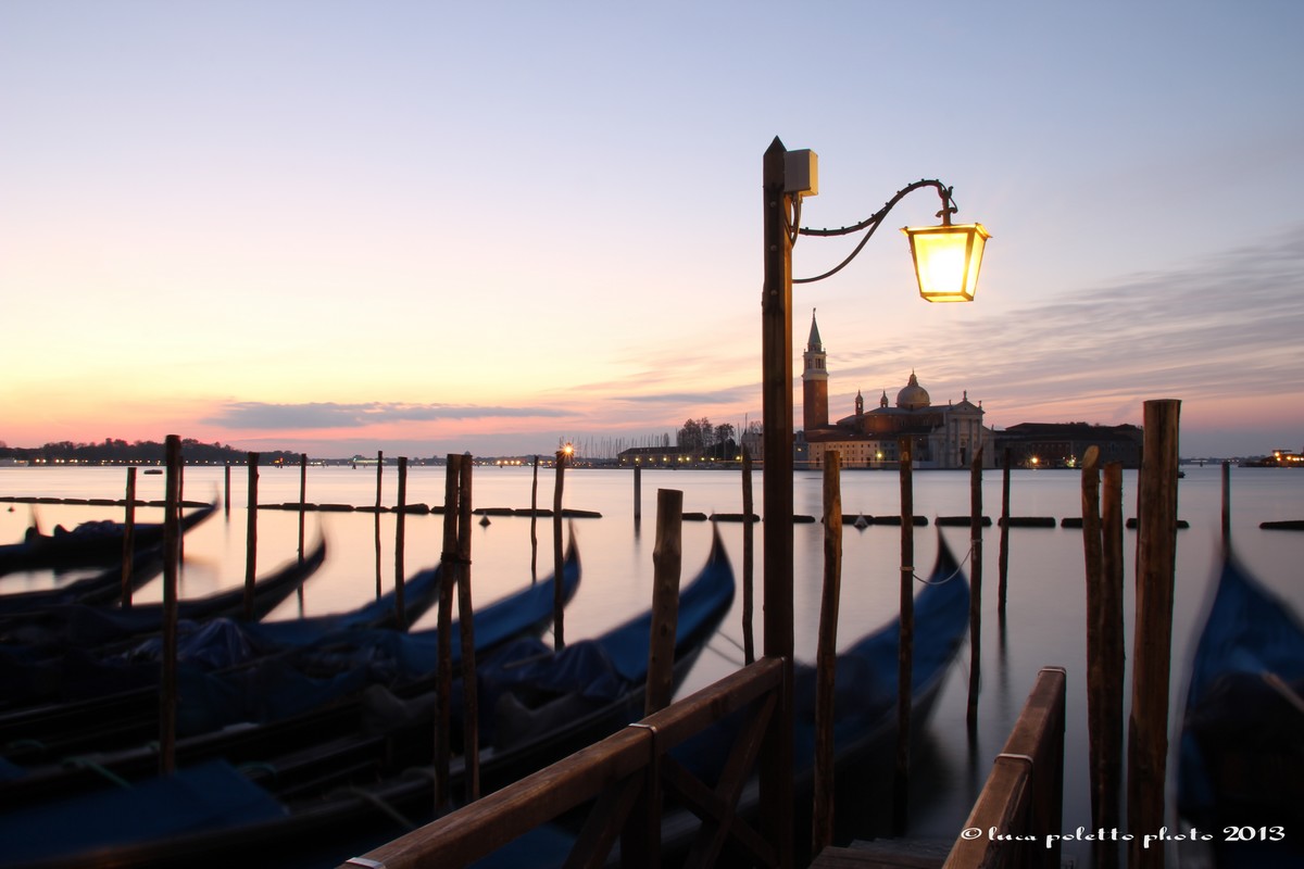 prime luci dell'alba Venezia